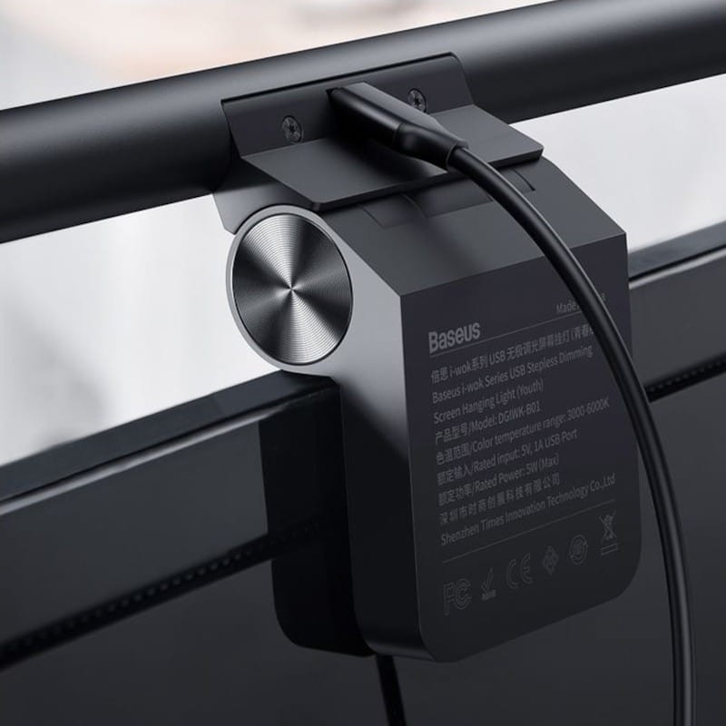 Baseus I-Wok para monitor Control Táctil Negro - Lámpara para monitor - Ítem6