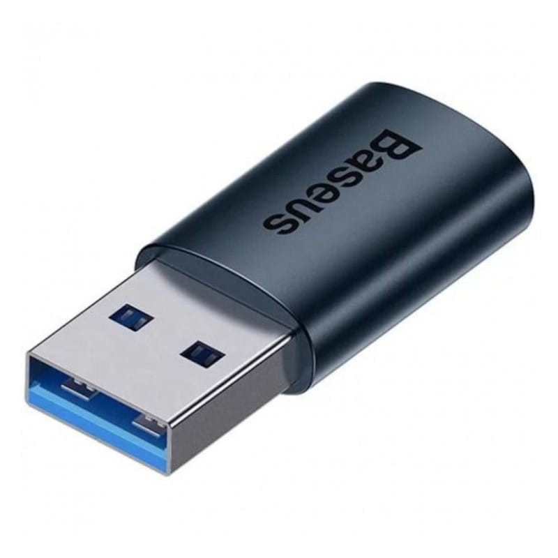 Baseus Ingenuity ZJJQ000101 USB Tipo-C Negro - Adaptador Mini OTG - Ítem1