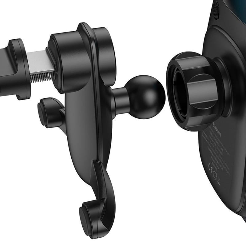 Baseus Milky Soporte Smartphone para Coche Cargador Inalámbrico 15W - Ítem4