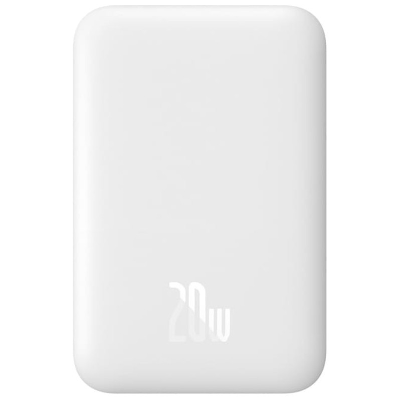 Baseus Power Bank Magsafe Sans Fil 6000mAh 20W Blanc