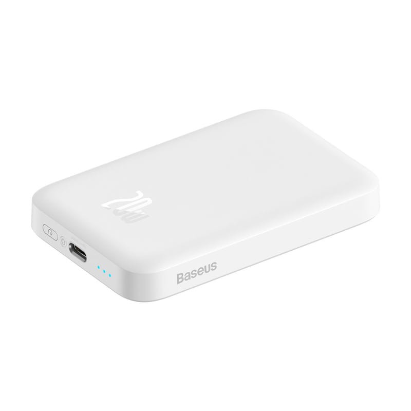 Baseus Power Bank Magsafe Inalámbrica 6000mAh 20W Blanco - Ítem1