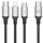 Baseus Rapid Cable 3 en 1 USB Tipo C a USB Tipo C + Lightning + Micro USB 1.2M - Ítem2