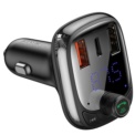 Baseus S-13 Transmisor FM para Coche con Cargador USB/USB C - Ítem