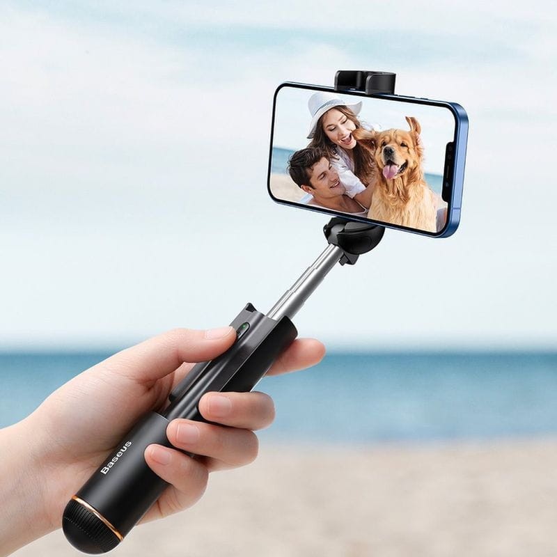 Baseus Selfie Stick Mini Bluetooth pour Smartphone Noir - Ítem4