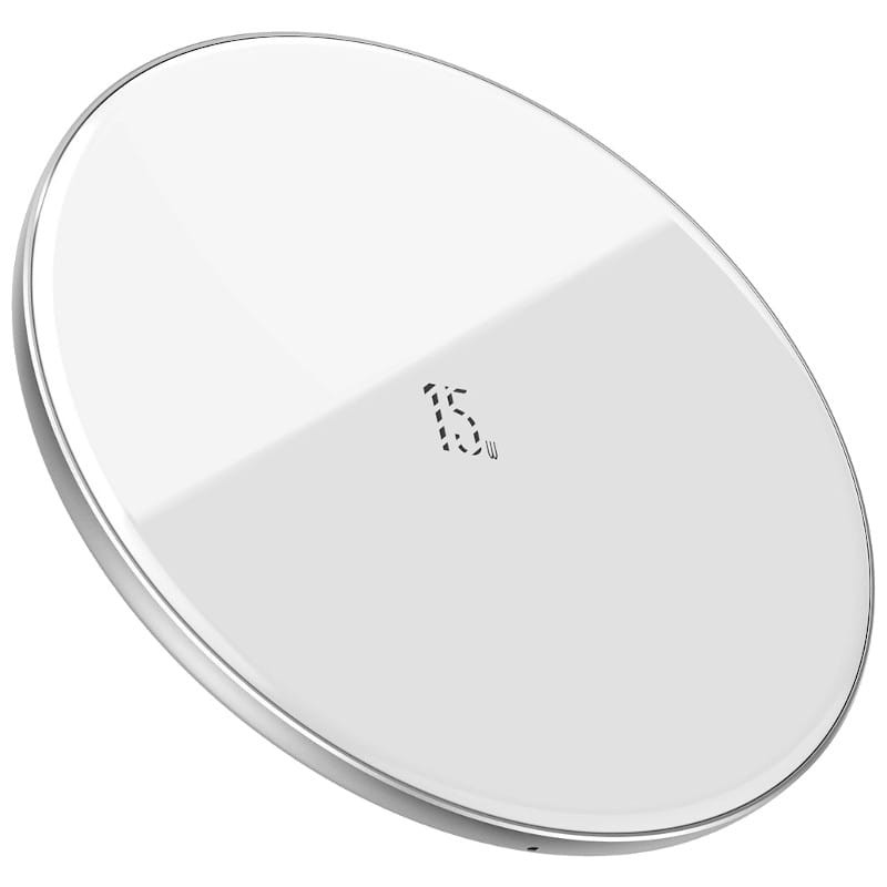 Baseus Simple Chargeur Sans Fil 15W QI Blanc