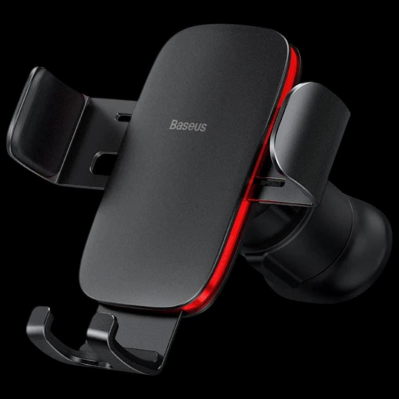 Baseus Soporte para Coche Rejilla Metal Age Gravity Air 2 Negro y Rojo