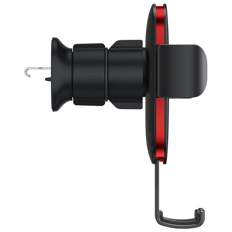 Baseus Soporte para Coche Metal Age Gravity Air 2 Negro y Rojo - Lateral