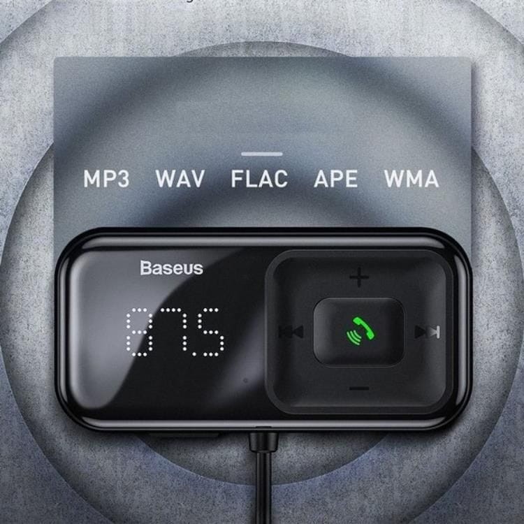 Baseus T Shaped S-16 Leitor MP3 Bluetooth para Carro + Carregador - Item10