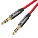 Baseus Yiven Câble adaptateur Mini Jack 3.5mm mâle à Mini Jack 3.5mm mâle 1.5m Noir - Ítem