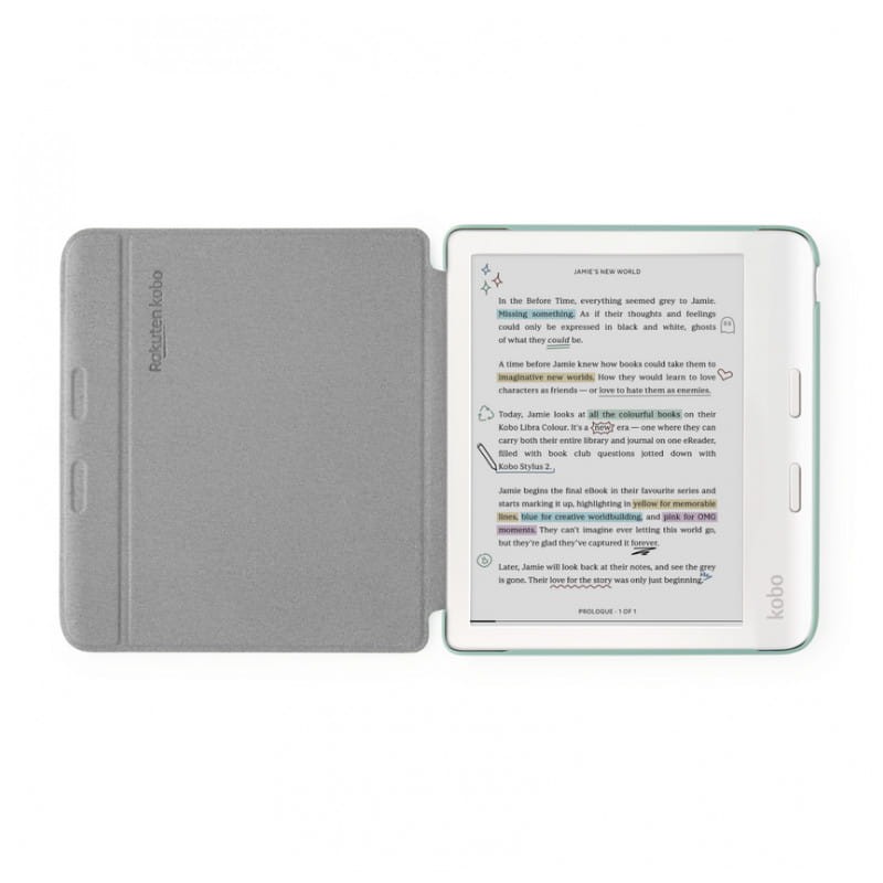 Capa para Livro Eletrónico Kobo Basic SleepCover Verde - Item2