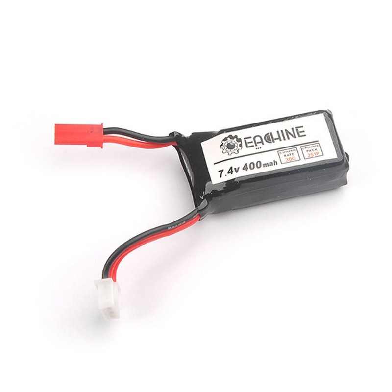 Batería Eachine Revenger55/Aurora 68 400mAh 7.4V 30C 2S Li-Po - Batería Compatible con los modelos Eachine Revenger55 y Aurora 68