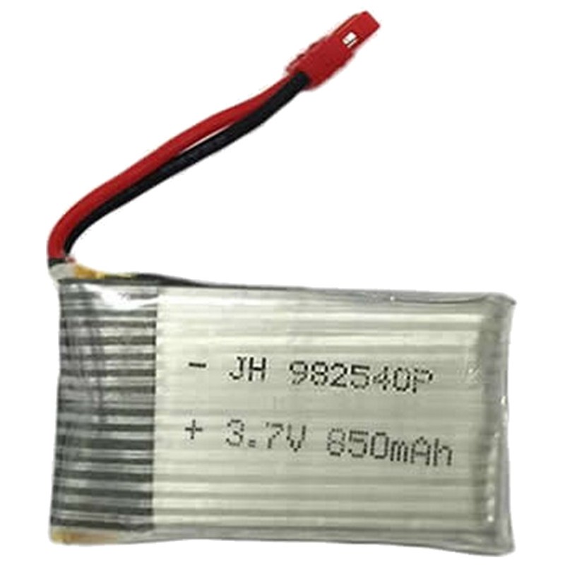 Batería Syma X5HC / X5HW / X15 / X15C / X15W 850mAh 3.7V Li-Po - Batería de repuesto para drones RC compatible con los modelos Syma: X5HC / X5HW / X15 / X15C / X15W.