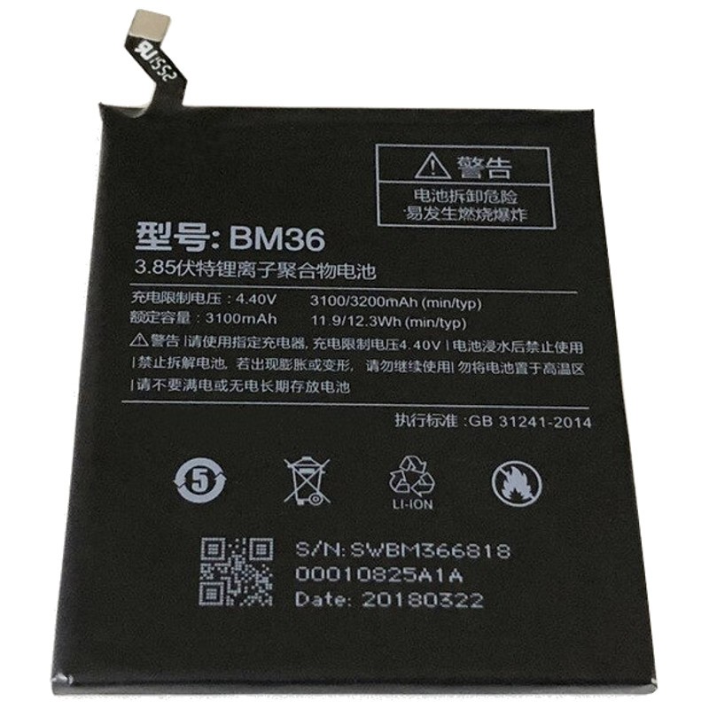 Bm36 аккумулятор xiaomi