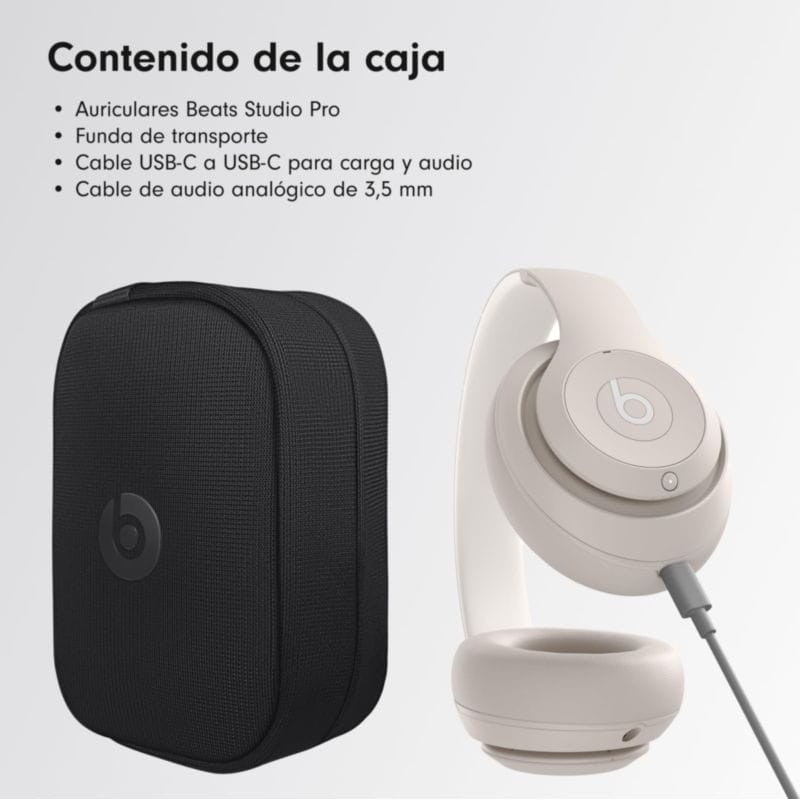 Apple Beats Studio Pro ANC Arena - Auriculares Bluetooth - Ítem7