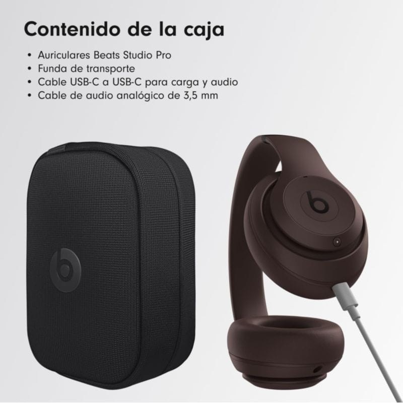 Beats Studio Pro Castanho - Auscultadores Bluetooth - Item8