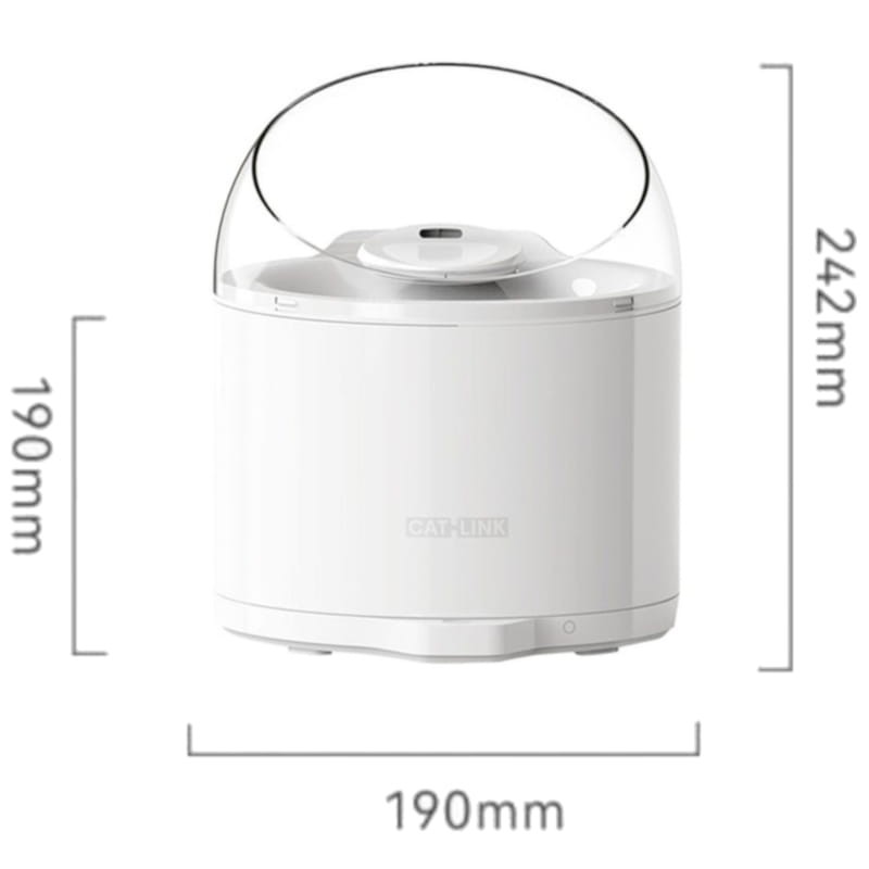 Abreuvoir Automatique pour Animaux Catlink Pure 2 Blanc - Ítem8