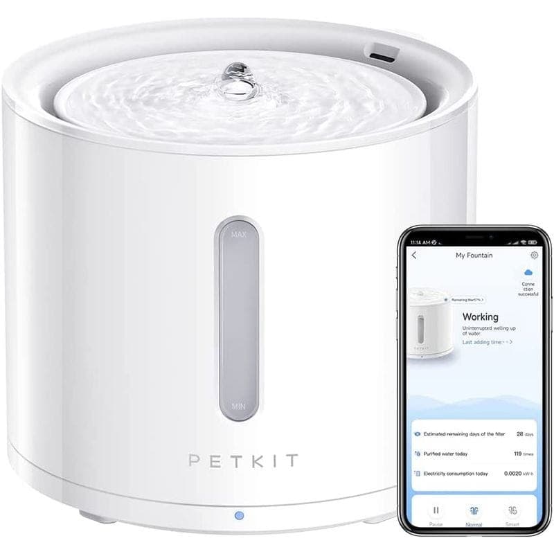 Petkit Eversweet Solo 2 bebedouro automático com controle de aplicativo de fonte inteligente para animais de estimação
