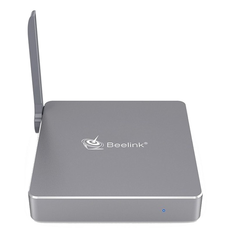Beelink AP34 Pro Apollo Lake N3450/6GB/64GB - MiniPC - Color gris - Versión Pro - Apollo Lake N3450 - Quad Core - Intel Graphics 500 - 6GB RAM - Almacenamiento Interno 64B - 2 x HDMI - VGA - 4 x USB 3.0 - WiFi - Ethernet Gigabit -Bluetooth 4.0