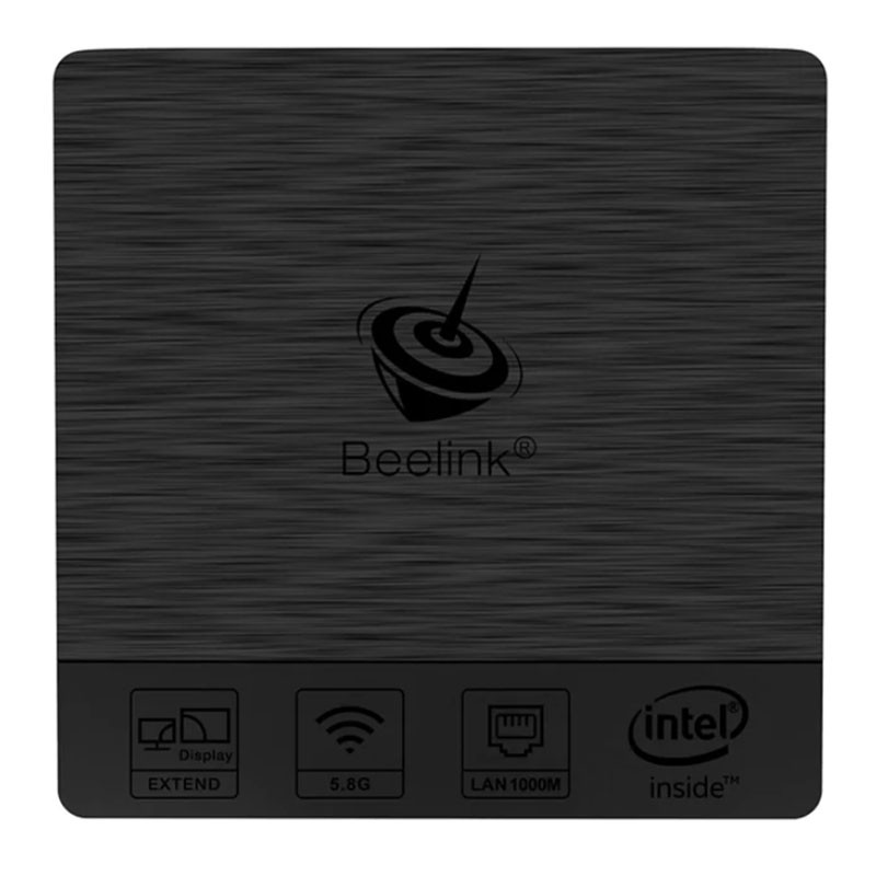 Beelink BT3 Pro II Intel Atom X5-Z8350/4GB/64GB - MiniPC - Supporte Windows 10 - Processeur Intel Atom X5-Z8350 - 4GB RAM - 64GB Stockage interne - Sortie HDMI 2.0 - Support vidéo 4K - Compatibilité 2 écrans Sortie VGA - Ítem1