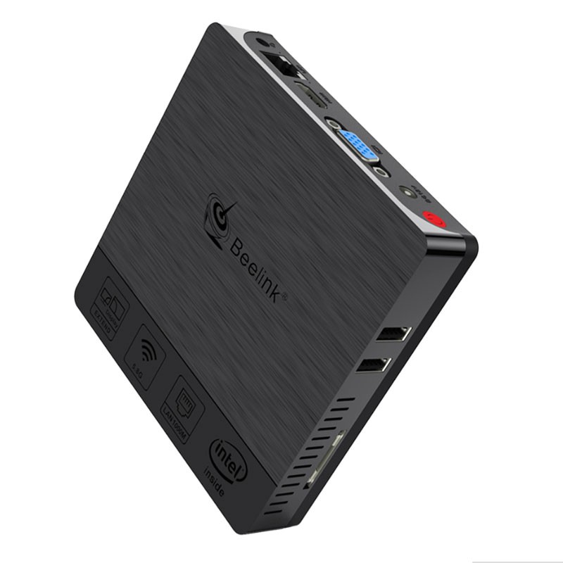 Beelink BT3 Pro II Intel Atom X5-Z8350/4GB/64GB - MiniPC - Supporte Windows 10 - Processeur Intel Atom X5-Z8350 - 4GB RAM - 64GB Stockage interne - Sortie HDMI 2.0 - Support vidéo 4K - Compatibilité 2 écrans Sortie VGA - Ítem3