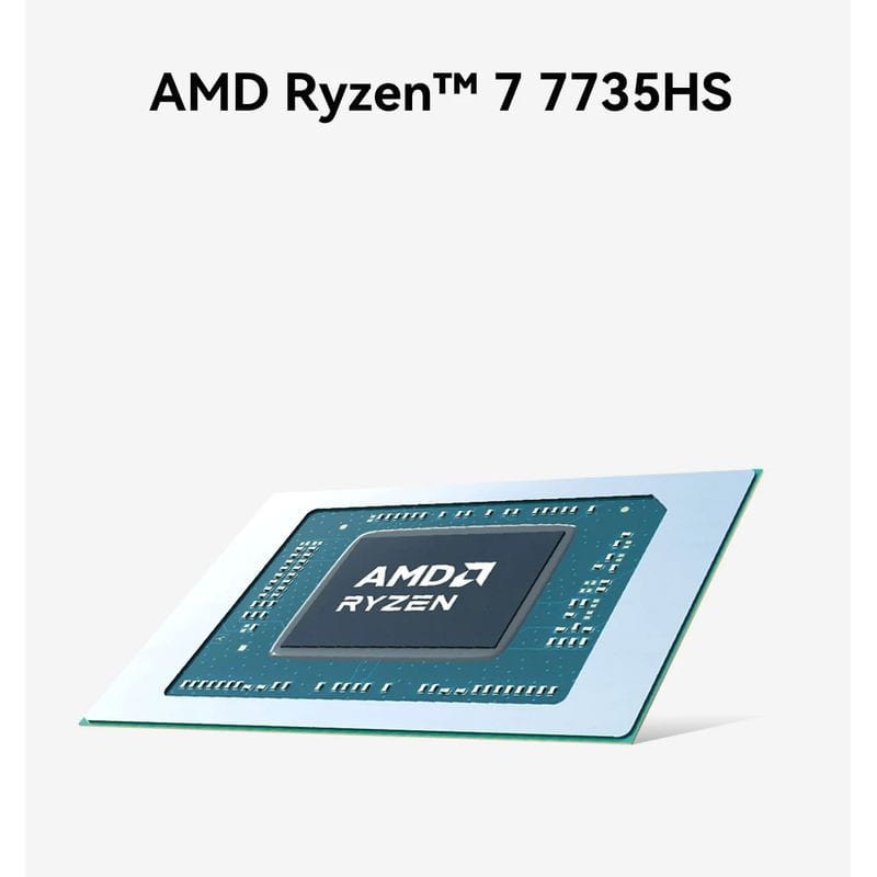 Beelink EQR6-D5 AMD Ryzen 7 7735HS/24GB/1TB SSD/Windows 11 Pro Gris - Mini PC - Ítem1