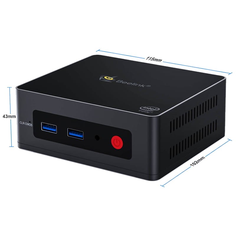 Beelink GKmini Intel J4125 8GB/128GB SSD/W10 - Mini PC - Item7