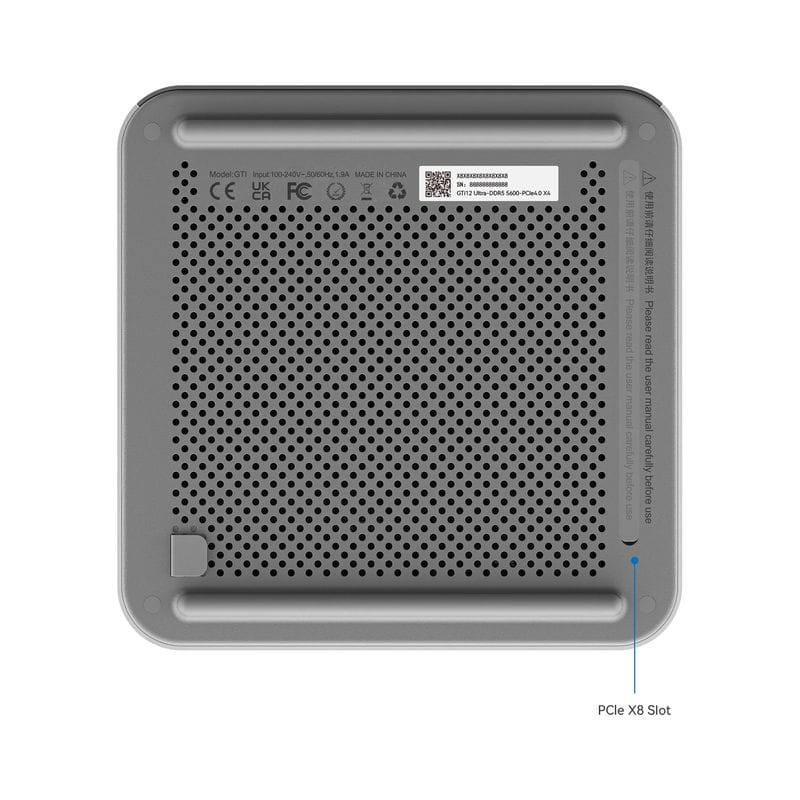 Beelink GTi12 Ultra Intel Core i9-12900H/32 Go/1 To SSD/Windows 11 Pro Gris - Mini PC - Ítem10