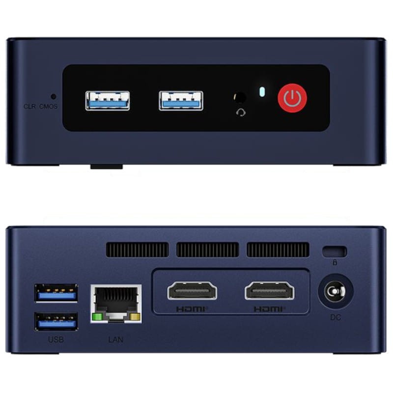 Beelink Mini S12 Pro Intel N100/16GB/500GB/M.2 PCIe X1/Windows 11 Azul - Ítem2