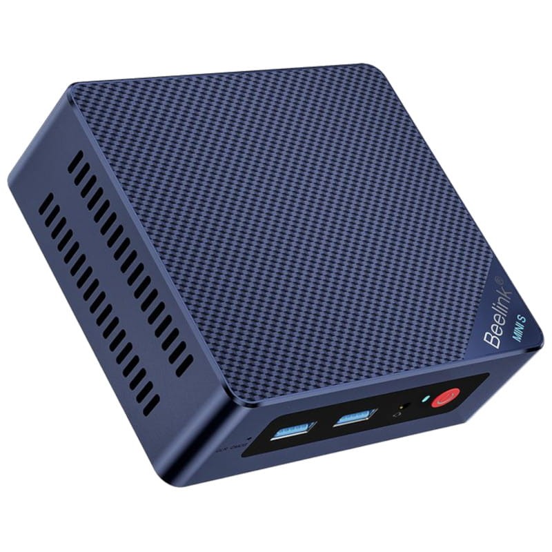 Beelink Mini S12 Pro Intel N100/16GB/500GB/M.2 PCIe X1/Windows 11 Azul - Ítem3