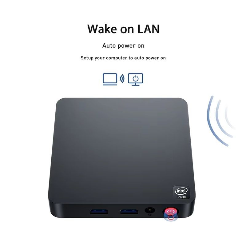 Beelink T5 Intel N4020/4GB/64GB SSD/Windows Preto - Mini PC - Item4