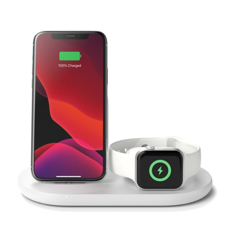 Belkin 3 en 1 Apple Blanco - Cargador inalámbrico - Ítem1
