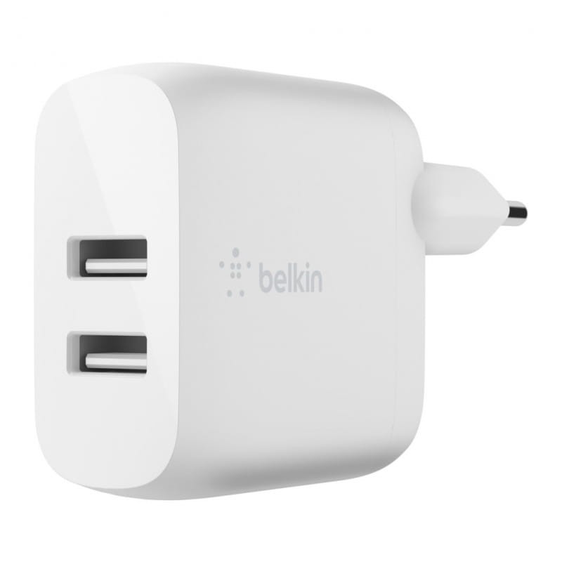 Belkin USB-A 24W Branco - Carregador Duplo - Item