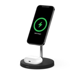 Belkin 2 in 1 MagSafe Black - Wireless Charger