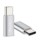 Benks Adaptador OTG USB Tipo C a USB 3.0 - Color Plateado - Ítem1