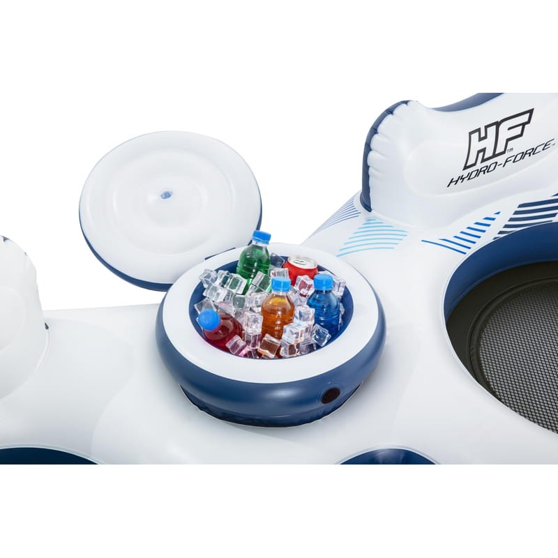 Flutuador para duas pessoas com porta-copos Hydro Force Rapid Rider Bestway 43113 - Item2