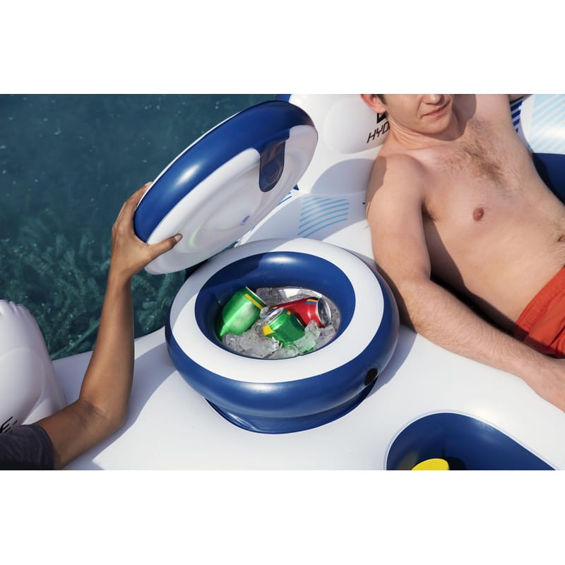 Flutuador para duas pessoas com porta-copos Hydro Force Rapid Rider Bestway 43113 - Item4