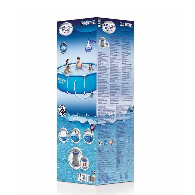 Piscina desmontable redonda grande Bestway Steel Pro 56679 - 305 cm - Ítem2
