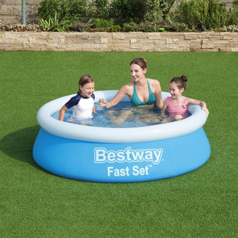 Piscina Infantil Inflable Bestway 57392 Círculo 940 L Azul - Ítem2