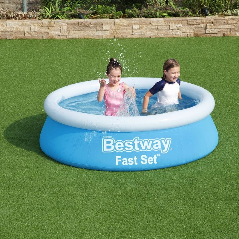 Piscina Infantil Inflable Bestway 57392 Círculo 940 L Azul - Ítem3