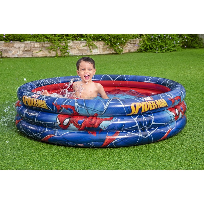 Piscina inflável infantil Spiderman Bestway 98018 - Item4