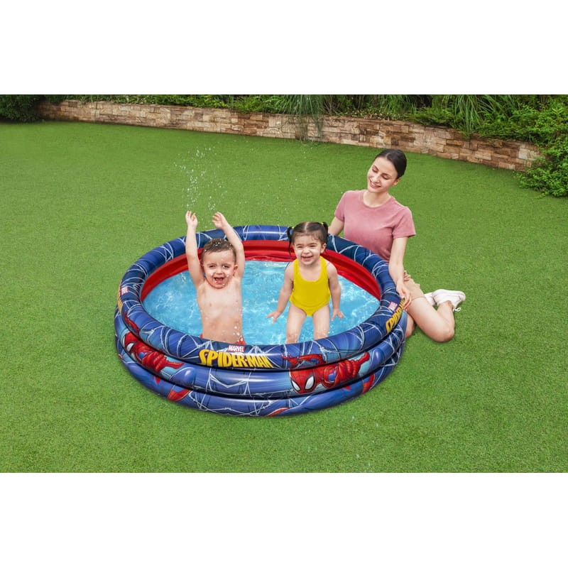 Piscina inflável infantil Spiderman Bestway 98018 - Item5