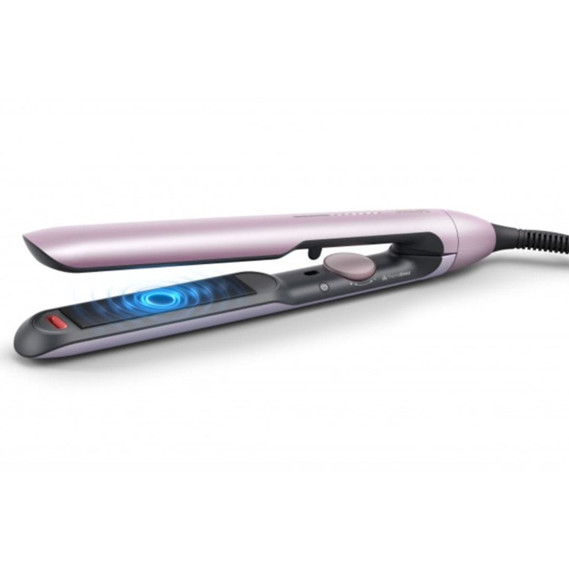 Plancha de pelo Philips 5000 series BHS530/00 ThermoShield Plata - Ítem