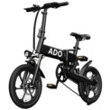 Bicicleta elétrica ADO A16+ Preto - Item