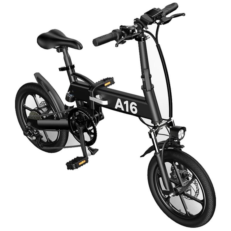 Bicicleta Eléctrica ADO A16+ Negro - Ítem3