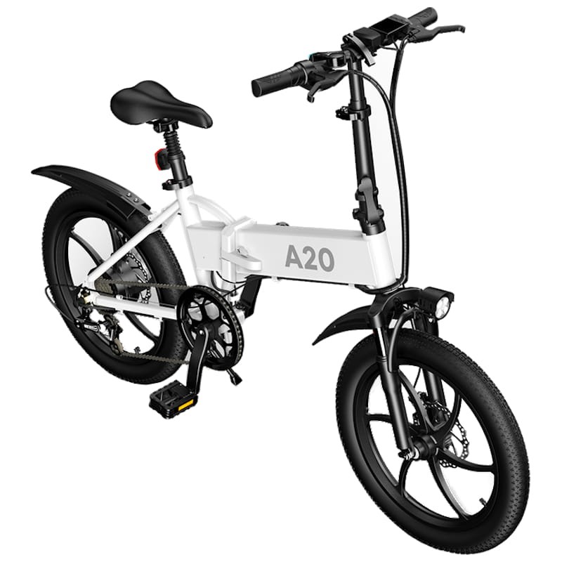 Bicicleta Eléctrica ADO A20+ Blanco - Ítem1