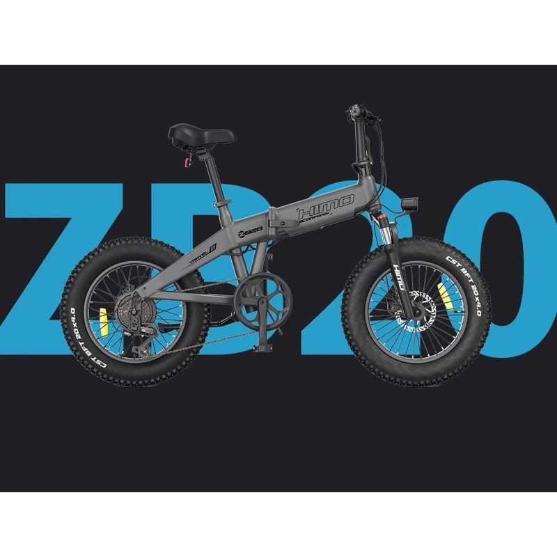 Bicicleta Elétrica Xiaomi HIMO ZB20 Max Cinza - Item2