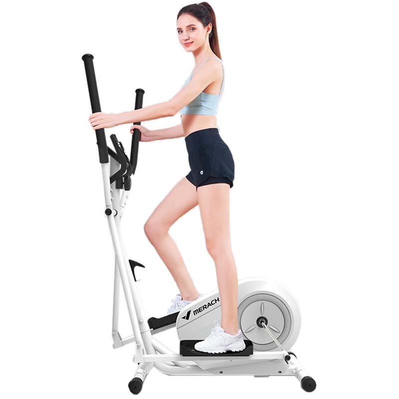 Bicicleta Elíptica Merach Cross Trainer MR-535 Blanco - Ítem1