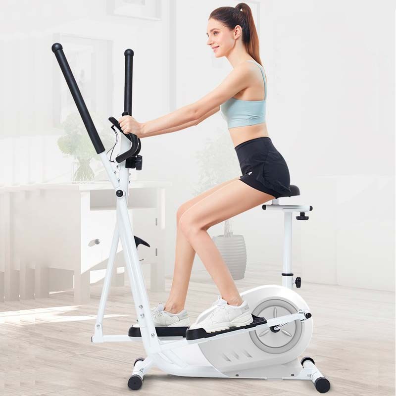Bicicleta Elíptica Merach MR-536 Blanco - Ítem4