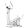 Bicicleta Elíptica Merach Snail X Electric MR-581 Blanco - Ítem1