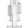 Bicicleta Elíptica Merach Snail X Electric MR-581 Blanco - Ítem4